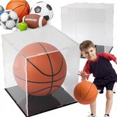 Acryl balstandaard houder sportbal opslag display rek bal display rek standaard houder voor basketbal voetbal volleybal voetbal ballen