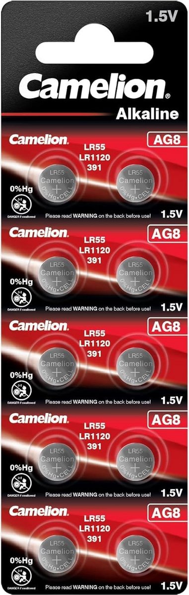 Alkaline Batterijen AG8 (LR920 / 371) - 10 Stuks