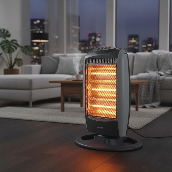 CCYLEZ 200W Ruimteverwarmer op Batterijen, Draadloze Draagbare Verwarming, met 2 Temperatuurinstellingen 2 USB-poorten, voor BL1850 BL1840 BL1830 Li- batterij
