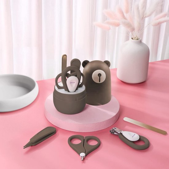 Complete 7-in-1 Baby Care Set for Newborns - Nail Scissors, File, Comb, and More in Gift Box — afbeelding 3