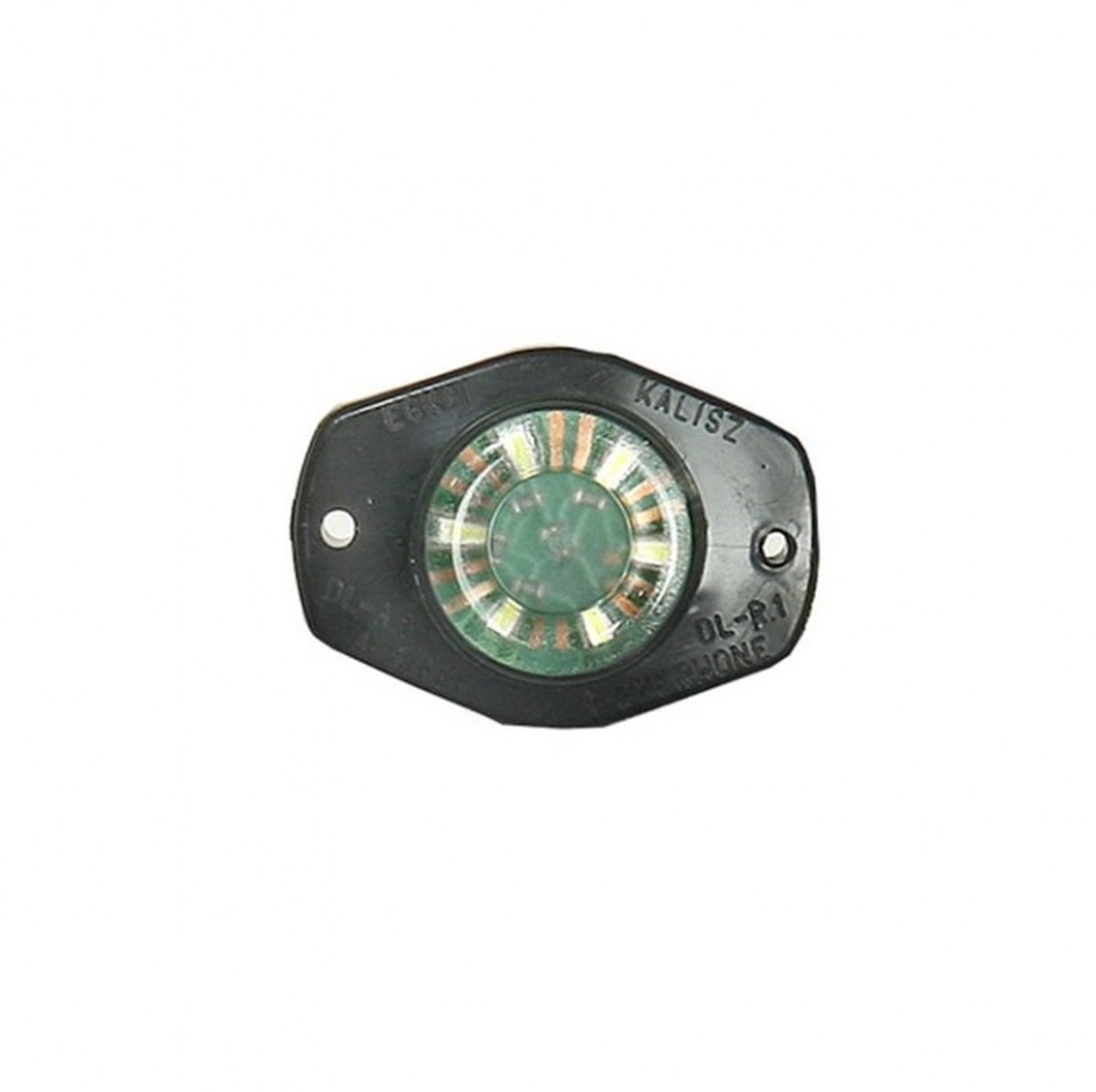 led zijmarkeringslamp universeel wit 6x led - contourlamp - zijlamp - breedtelamp
