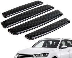 4 stuks Autodeurbescherming, anti-botsingsstrip voor autodeur, deurrandbescherming, anti-wrijving, bumperbescherming, krasbestendig
