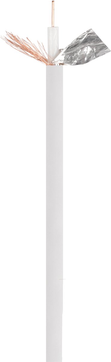 Q-Link COAX kabel - RG59 - 10 m - wit