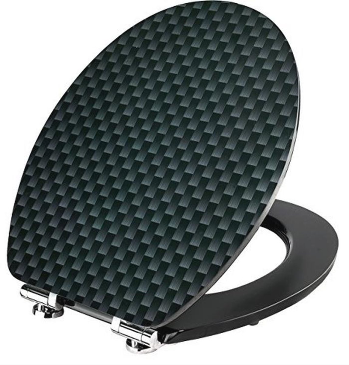 Elegante WC-bril van Acryl met Softclose Mechanisme - Comfortabele en Snelle Bevestiging