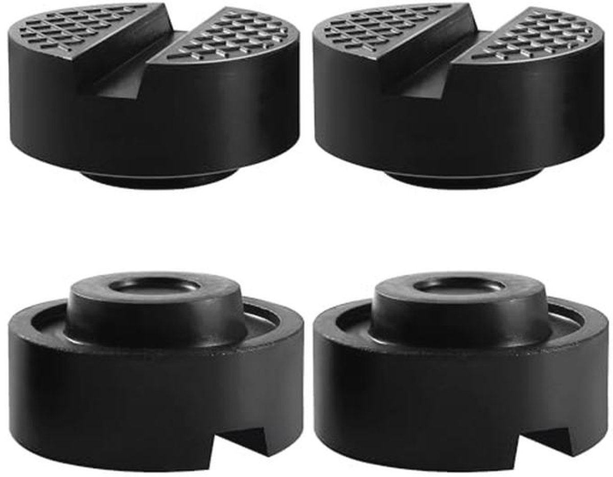 Universele Rubber Jack Pad - 4 Stuks voor Auto Veiligheid en Bescherming