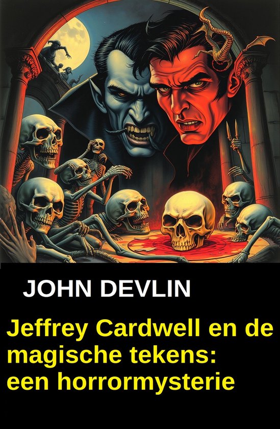 Jeffrey Cardwell en de magische tekens: een horrormysterie - cover