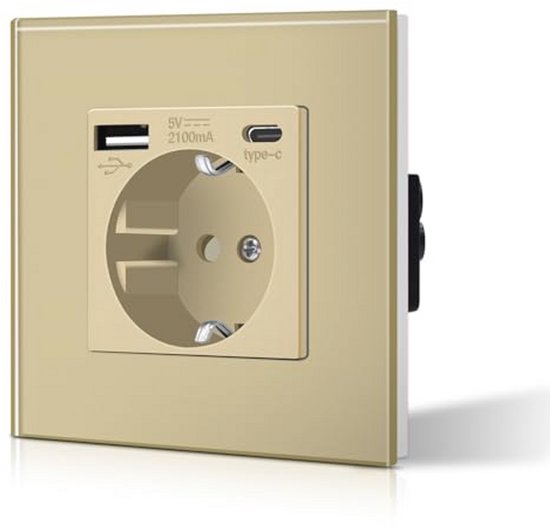Legrand stopcontact 2x USB A C volledig apparaat 3000mA met spanklauwen - Valena Nextmat zwart (741736
