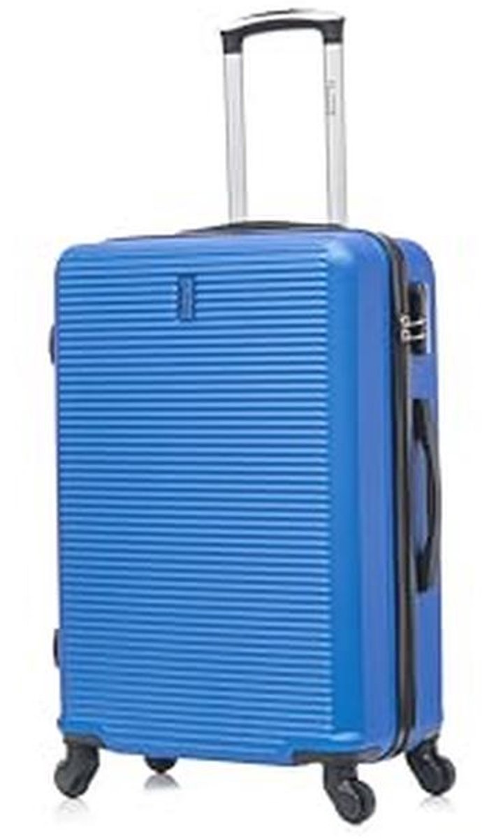 Lichtgewicht Goedgekeurde Reiskoffers voor Zorgeloos Reizen - Blauw - Medium