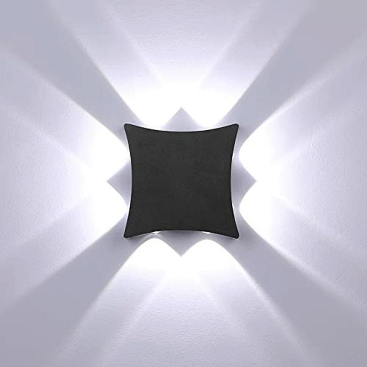 LED Wandlamp voor Binnen en Buiten - 8W Waterproof Muurverlichting voor Woonkamer, Slaapkamer en Badkamer