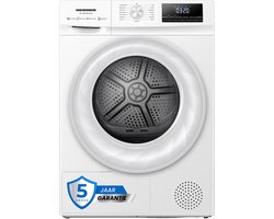 Heinner HHPD-HMY70FD++ Wasdroger - Warmtepompdroger 7 kg – 15 Programma’s – Digitaal Display – Wit – 5 Jaar Garantie