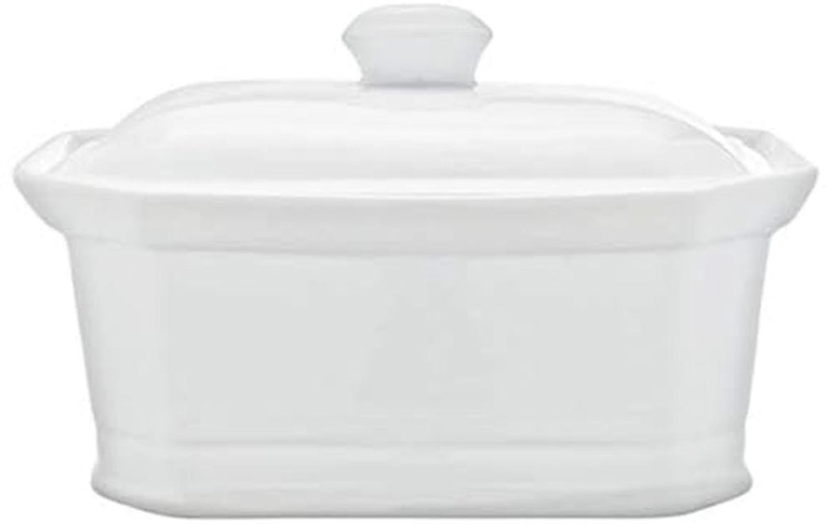 Terrine met Deksel 1000ml - Hoogwaardig Porselein