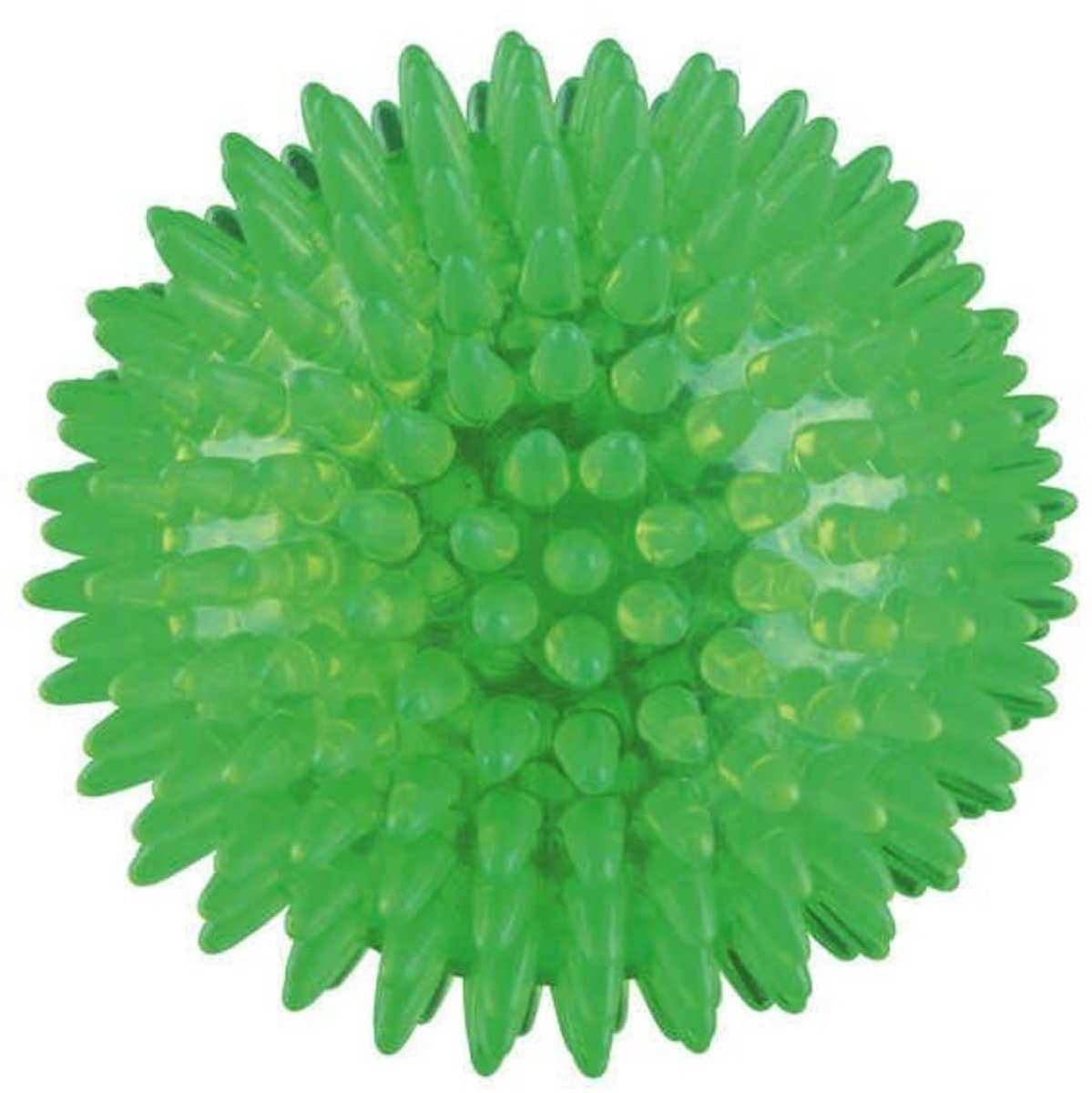 IMPERATORIS® Massage Ball - Trigger Point Ball - Spiky Ball for Foot Massage and Back - Physiotherapy and Recovery - 12 cm - Groen