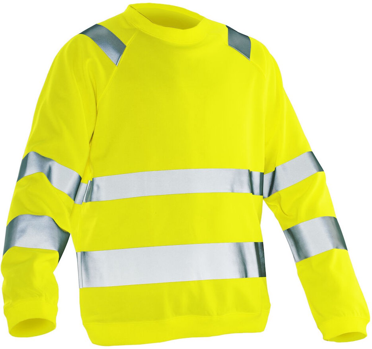Jobman 1150 Hi-Vis Sweatshirt 65NO115065 - Geel - XXL