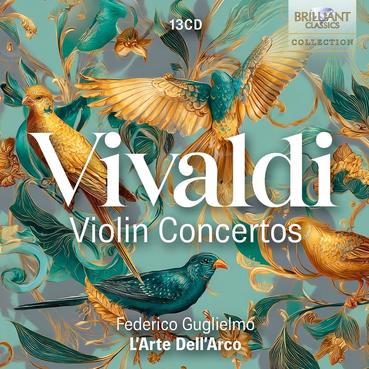 Federico Guglielmo & L'Arte Dell'Arco - Vivaldi: Violin Concertos (13 CD)