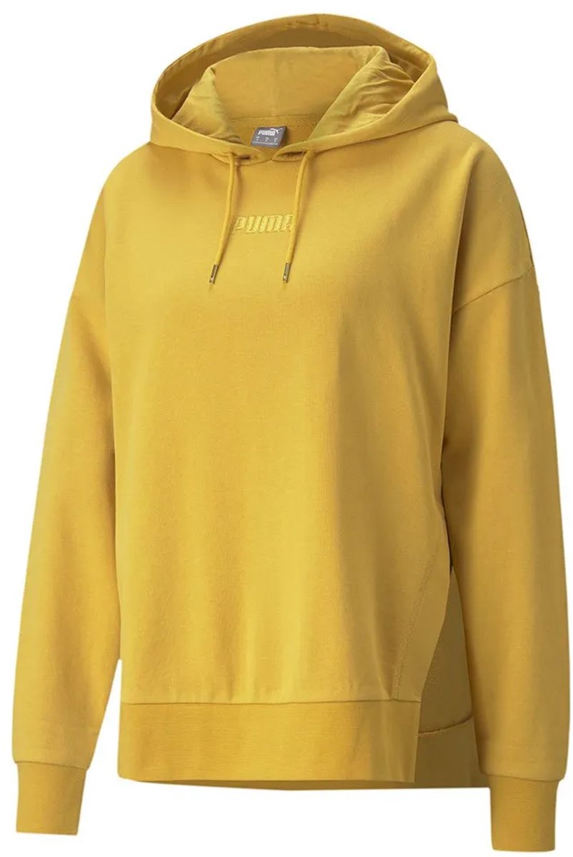 Puma Her Tr Hoodie S Vrouw Geel