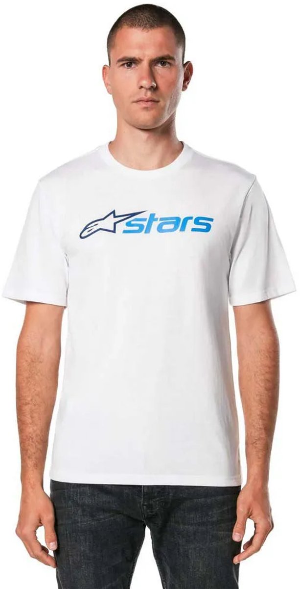 Alpinestars Blaze 2.0 T-shirt Met Korte Mouwen Wit M Man