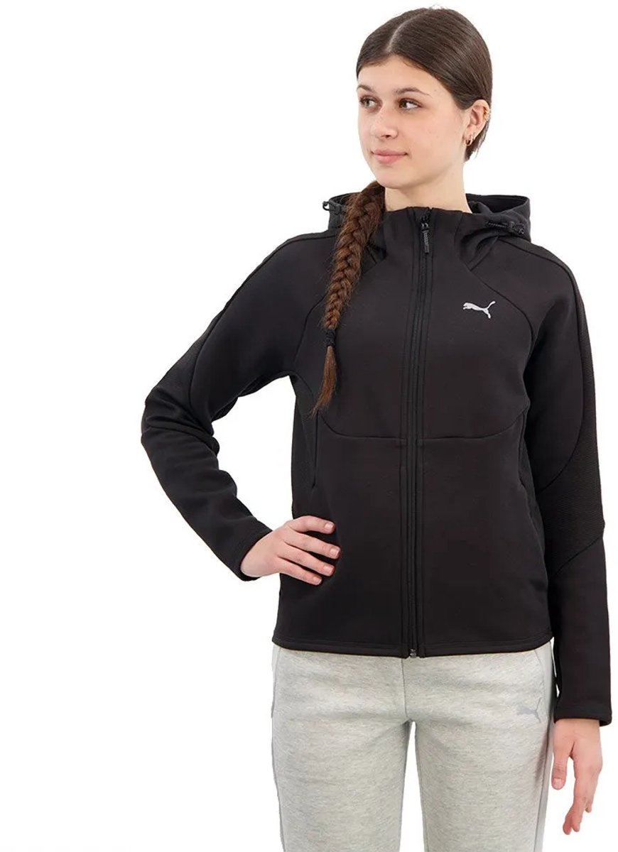 PUMA SWEATSHIRT EVOSTRIPE FZ 67787801 Zwart