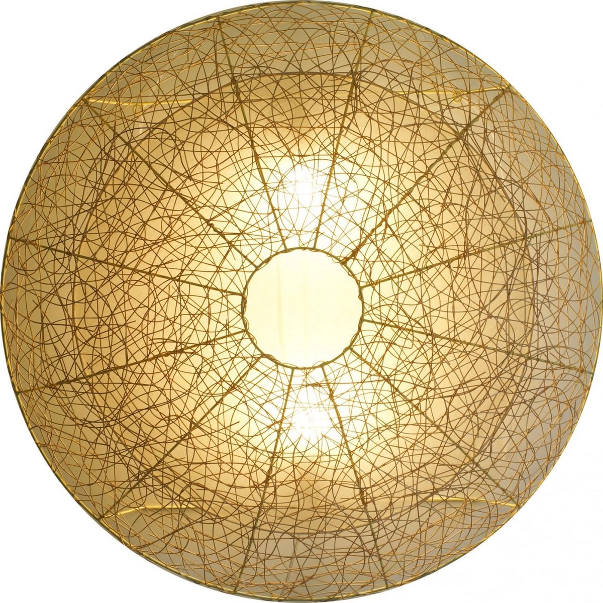 Handgemaakte wandlamp van rotan uit Bali - natuurlijke lichtsfeer voor binnen