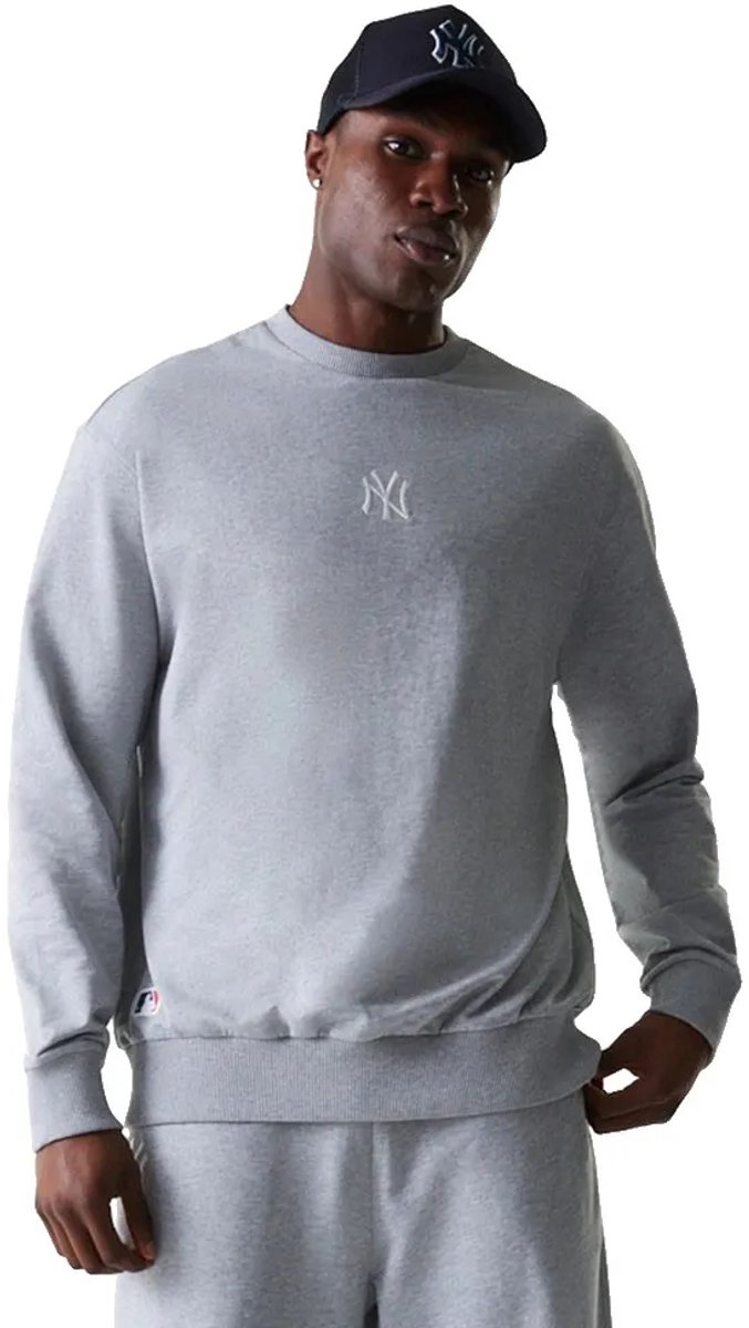 New Era Mlb Le Midi Bb New York Yankees Sweatshirt M Man Grijs