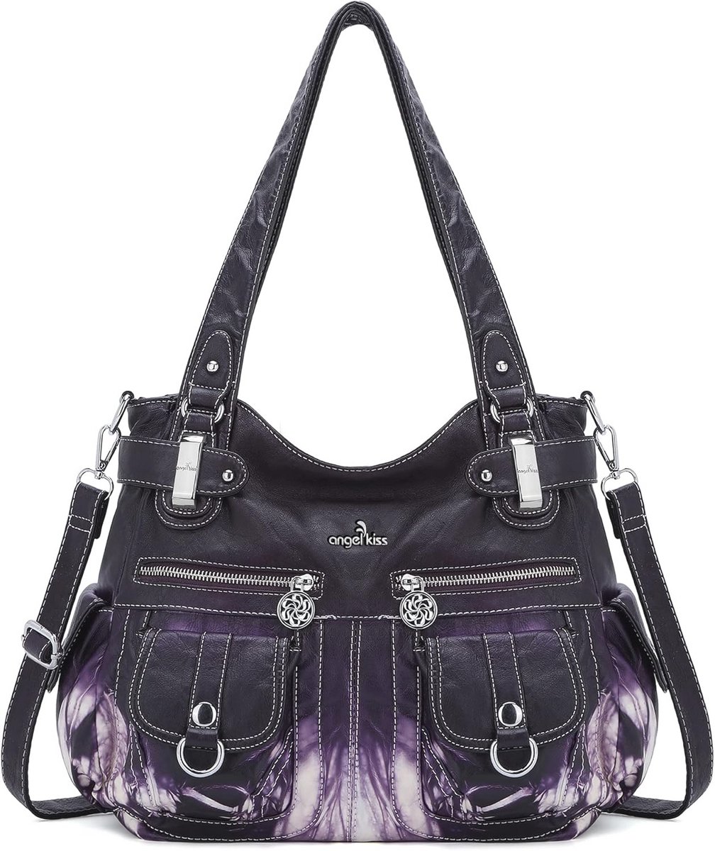 Handtas met Afneembare Crossbody Strop en Ruim Interieur