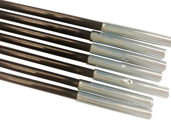 Set met Fiberstokken voor Avyna Trampoline Veiligheidsnet Ø430