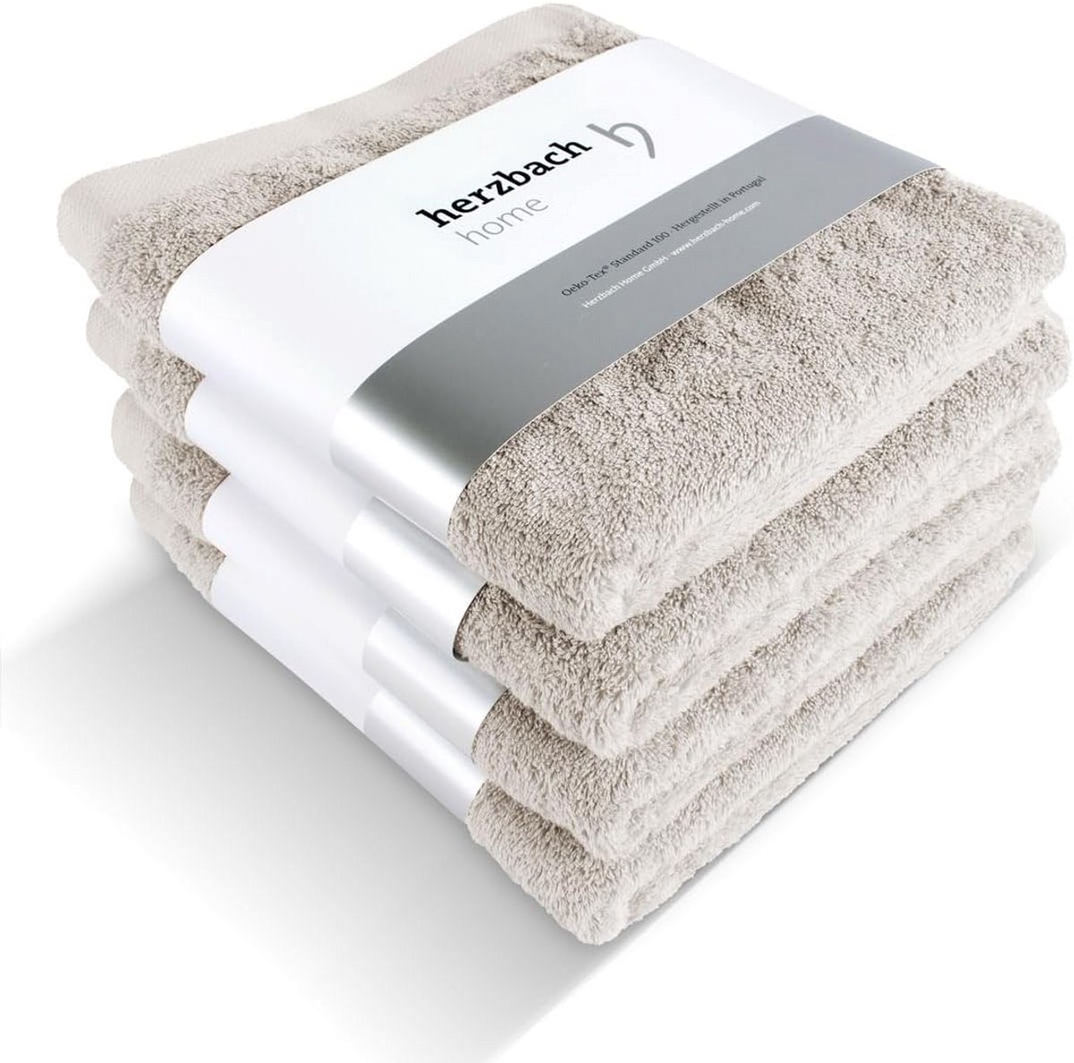 Set van 4 Luxe Handdoeken 100% Katoen 50x100 cm Zacht en Zeer Absorberend