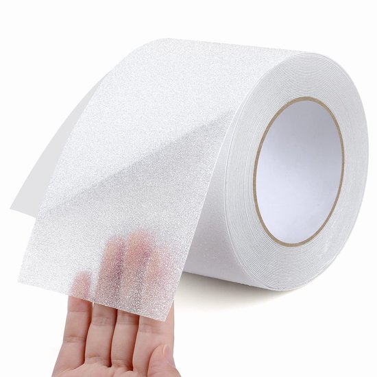 15 cm antislip plakband, hoge hechting, 10 m, antislip tape, zwart