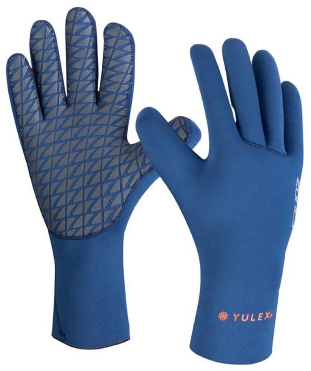 Zone3 Yulex® Neopreen Handschoenen Blauw S