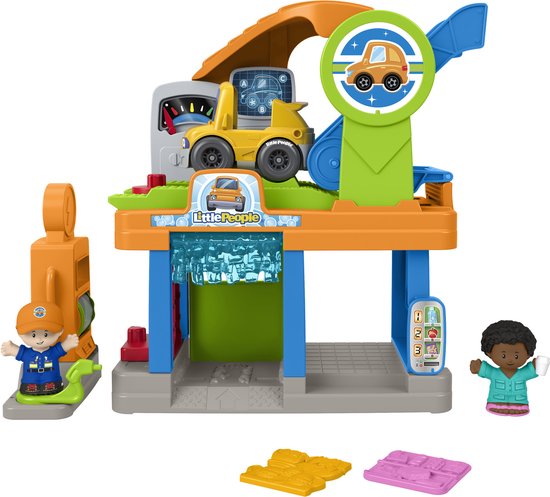 Fisher-Price Little People Tankplezier Benzinestation van Fisher Price — afbeelding 4