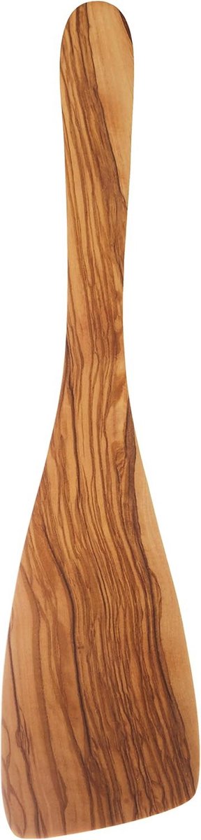 Wokspatel van Olijfhout - 32 cm, Natuurlijke Keukenhulp voor Gezond Koken