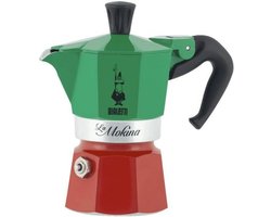 Koffiezetapparaat La Mokina voor 1/2 Kopje - Italiaans Design