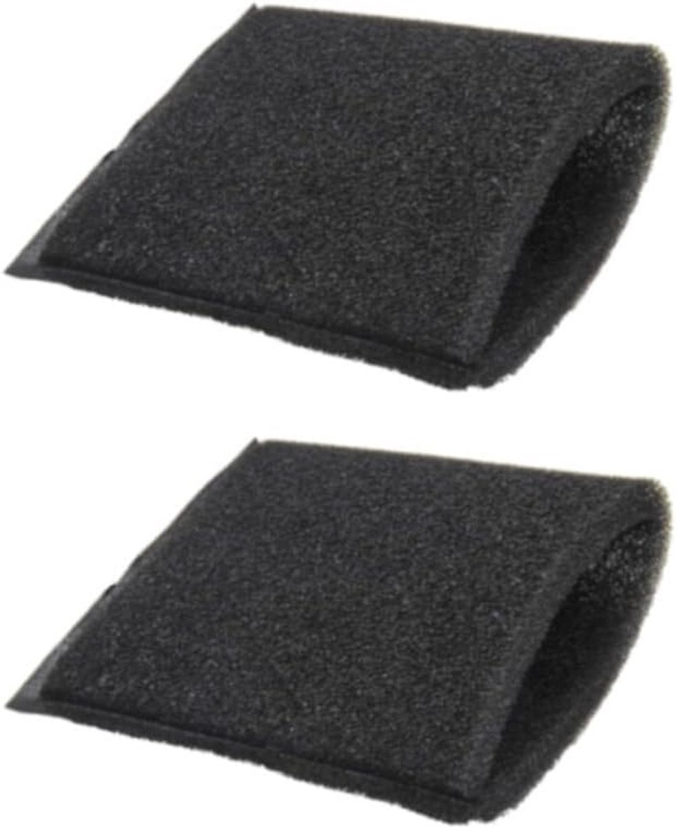 Schuimfilter voor stofzuigers - 2-pack, ideaal voor helder afzuigen