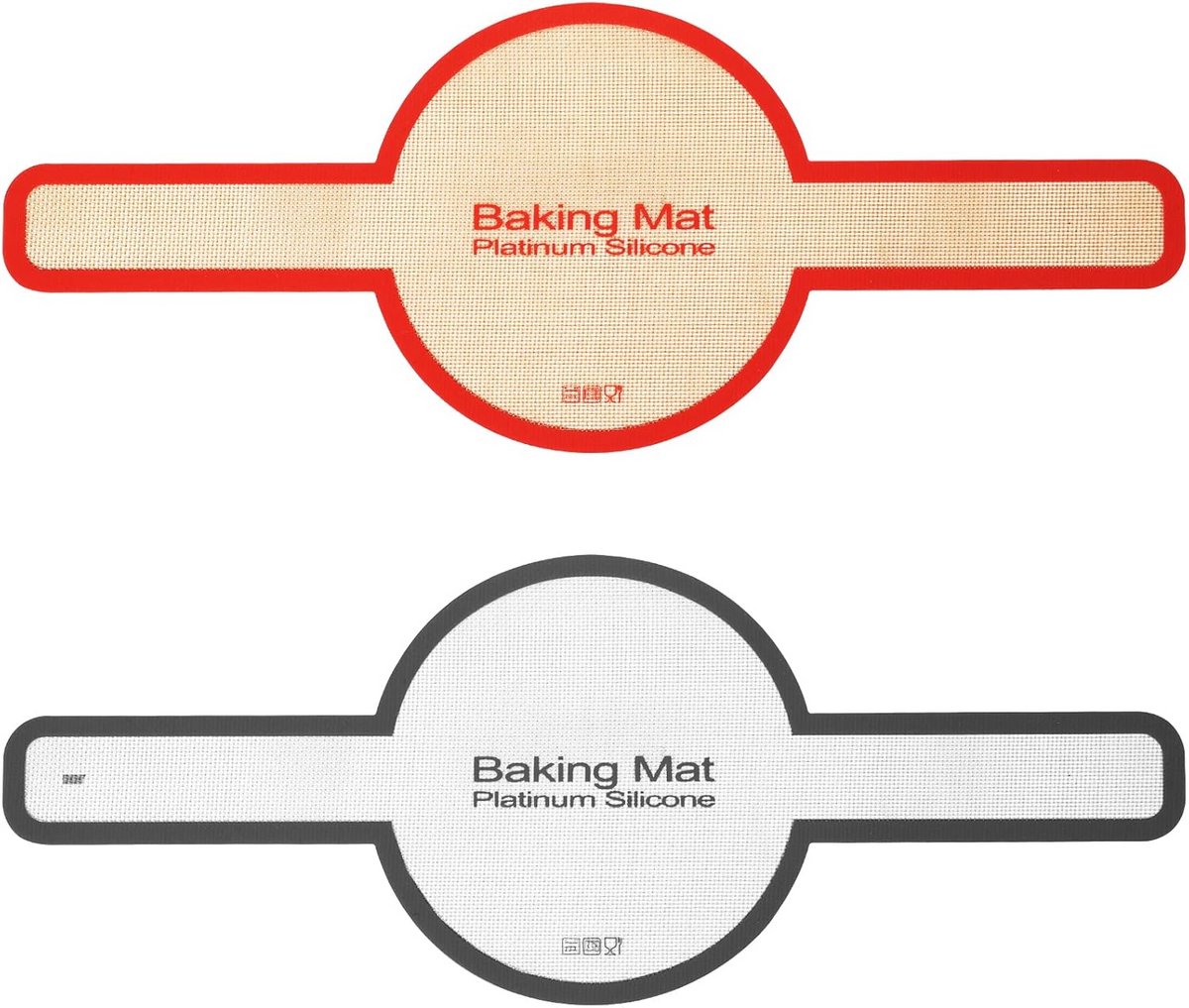 2stuks Broodmatten voor Bakken - Herbruikbare Non-stick Bakgereedschappen