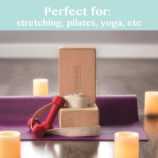 Houten yogablokken voor flexibiliteit en ondersteuning, 2 stuks van houten — afbeelding 3