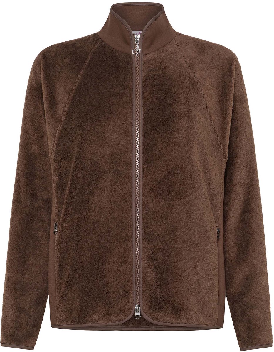 Deha Fleecevest Met Scuba-Details - Fashion Wear - Vrouwen