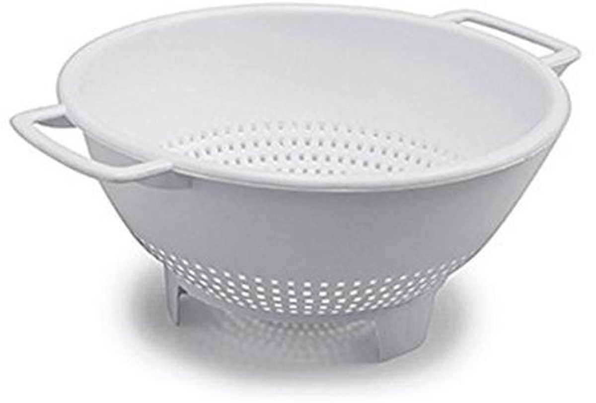 Vergiet Wit 30 x 23 x 30 cm - Keukenaccessoire voor Koken en Bereiden van Gerechten