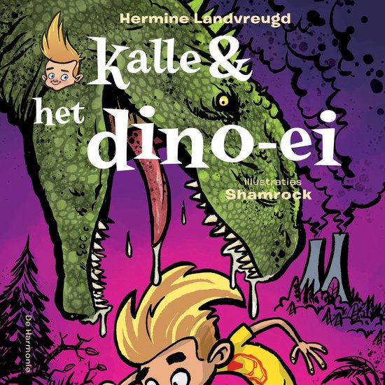 Kalle & het dino-ei - cover