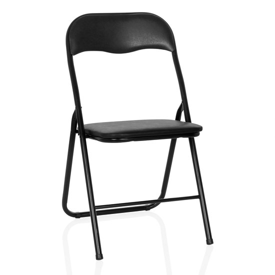 TUDELA BASIQUE | PVC - Chaise pliante Zwart