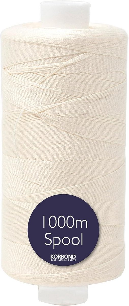 1000m Polyester Naaigaren voor Hand- en Machine Naaien - Extra Sterk en Duurzaam