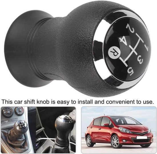 Hoogwaardige Versnellingspook voor Toyota Yaris 2005-2010 - 5 Speed Shift Knob — afbeelding 5