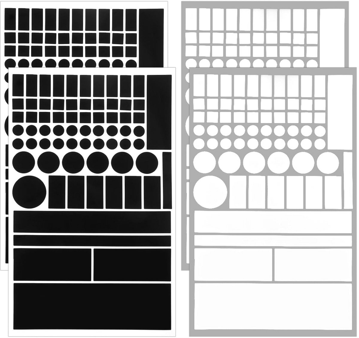 Verduisterende Stickers voor LED-licht - Lichtdimtape voor Elektronica