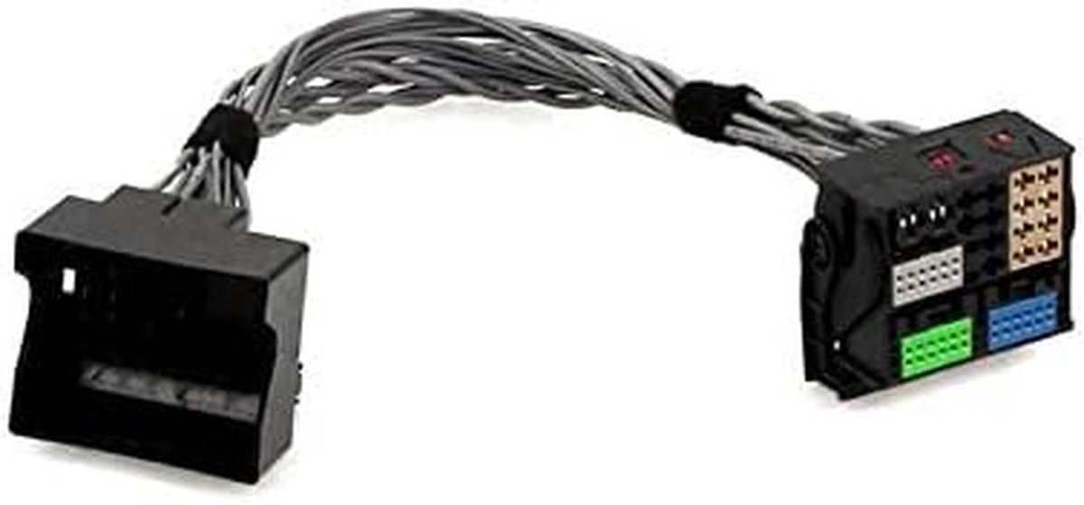 Radio Adapter - MIB Inbouw - Auto Radio - Specifieke Connector - 17 x 8.6 cm - Zwart