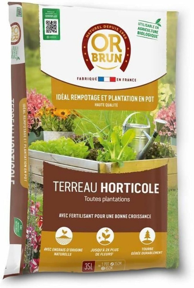 Potgrond 35 Liter Universeel voor Planten en Bloemen