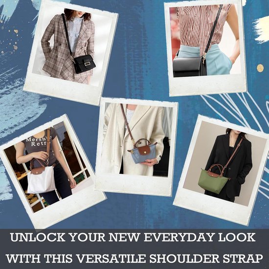 Sangles De Rechange Pour Sac à Main En Cuir, Poignées De Bandoulière, Accéssoire De Bricolage De