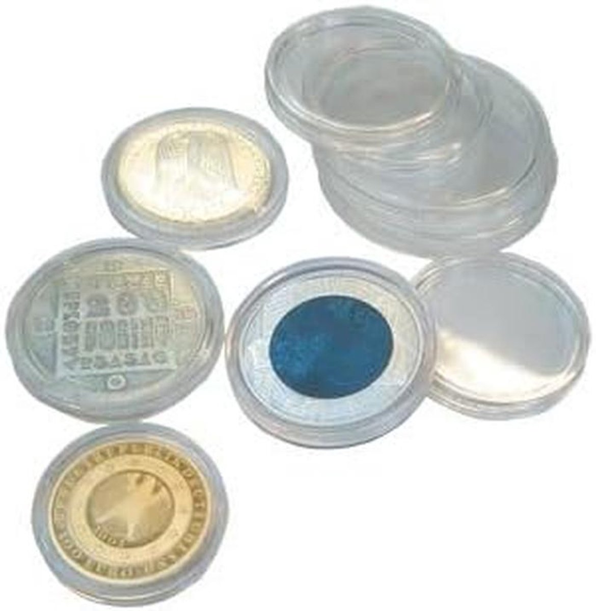 Muntcapsules 29 mm XL Voordeelverpakking 25 Stuks voor Munten en Coupures
