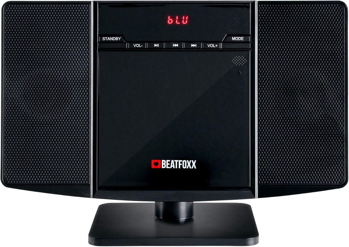 Verticale Stereo-installatie met CD/MP3, USB en Bluetooth