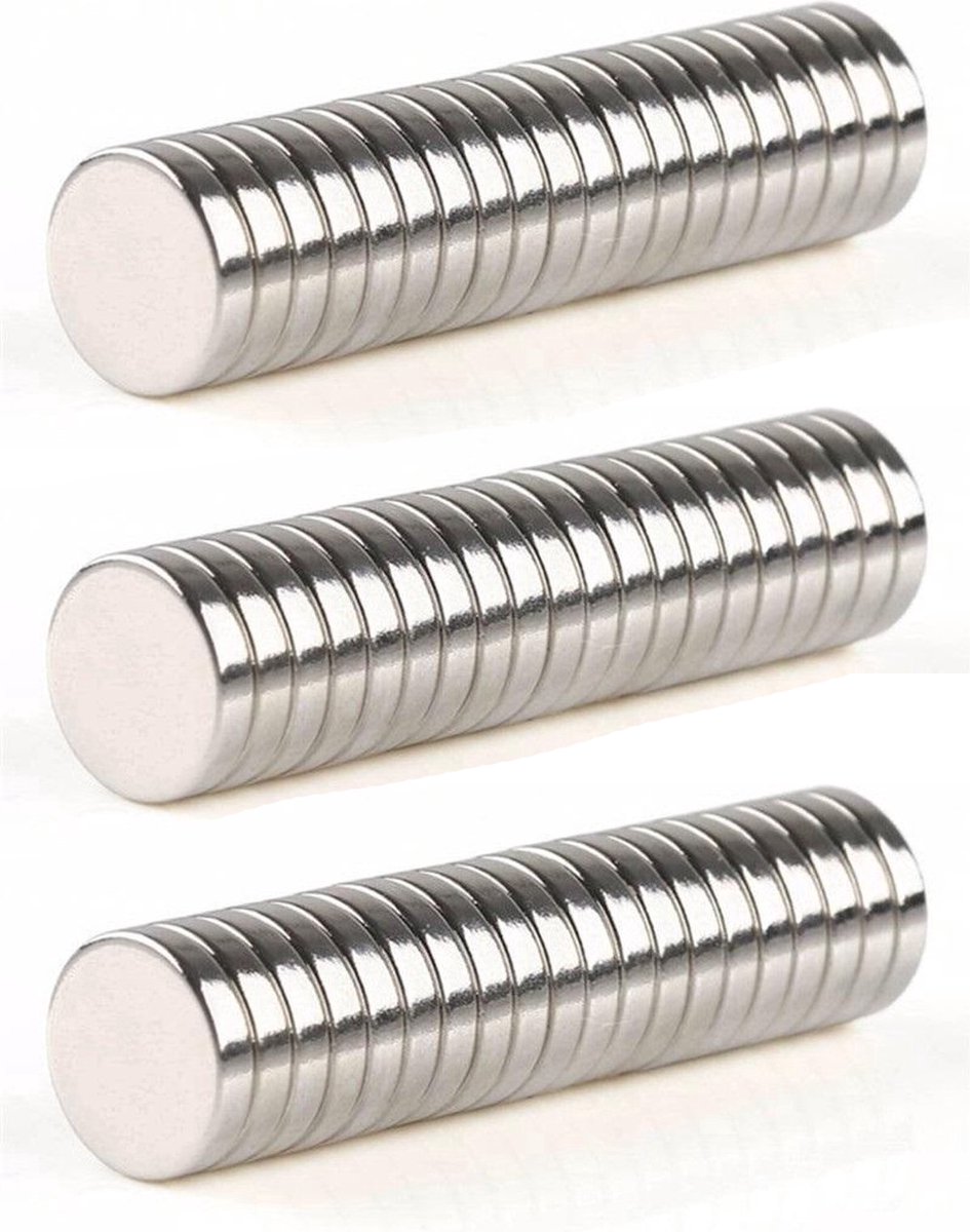 Mini Magneetjes - 60 stuks - Magneten - 8x2MM - 50N sterk - Super sterke magneetjes - Koelkastmagneten - Universeel - CHPN