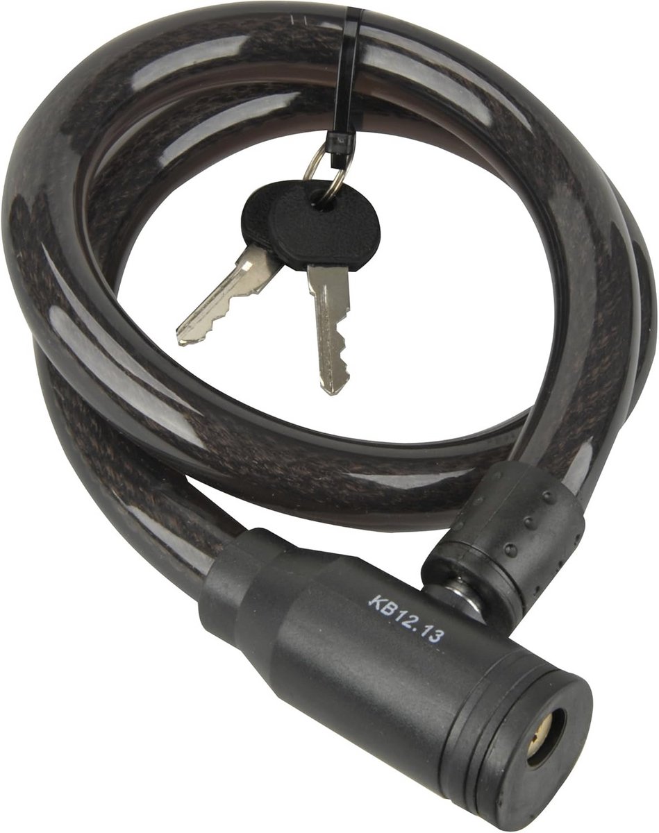 Veiligheidsslot Kabel 80 cm Zwart voor Fiets en Scooter