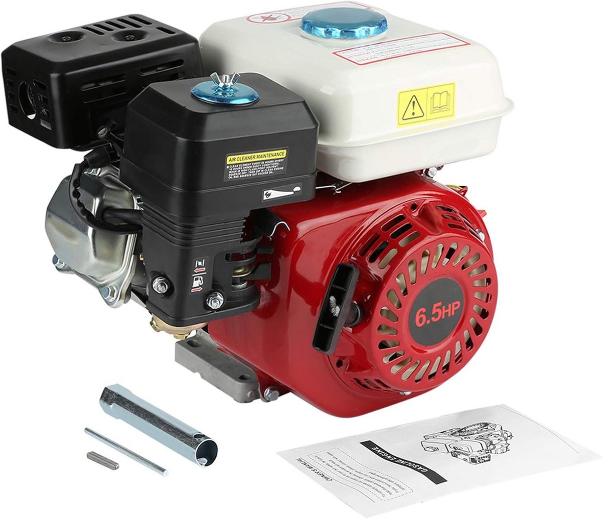 Universele 4-Takt Benzinemotor Vervanging 6.5 PK OHV Motor met Trekstart