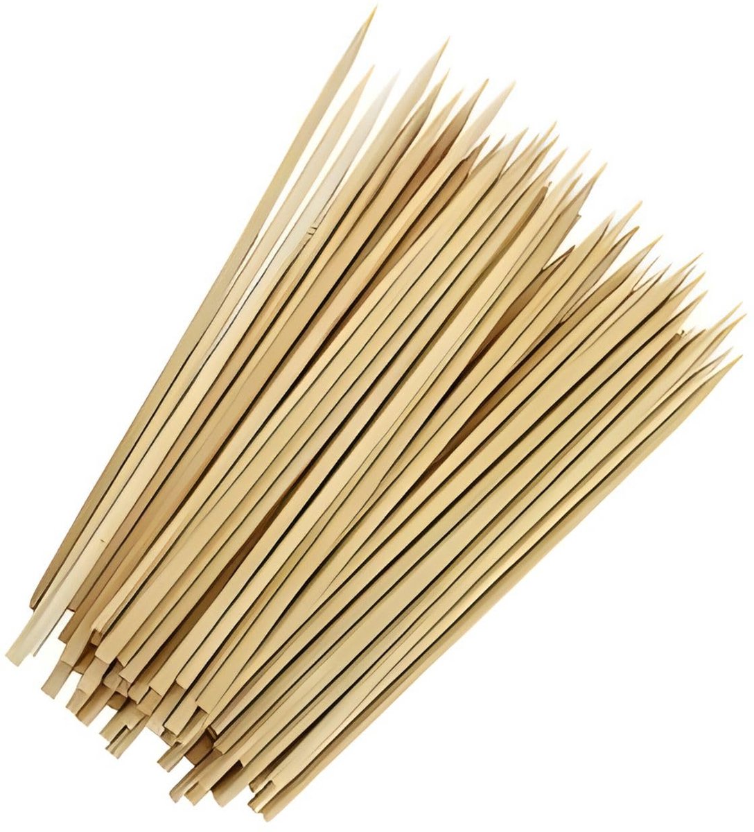 Set van 200 Duurzame Bamboe Cocktailprikkers - 10cm Ideaal voor Hapjes en Fruit